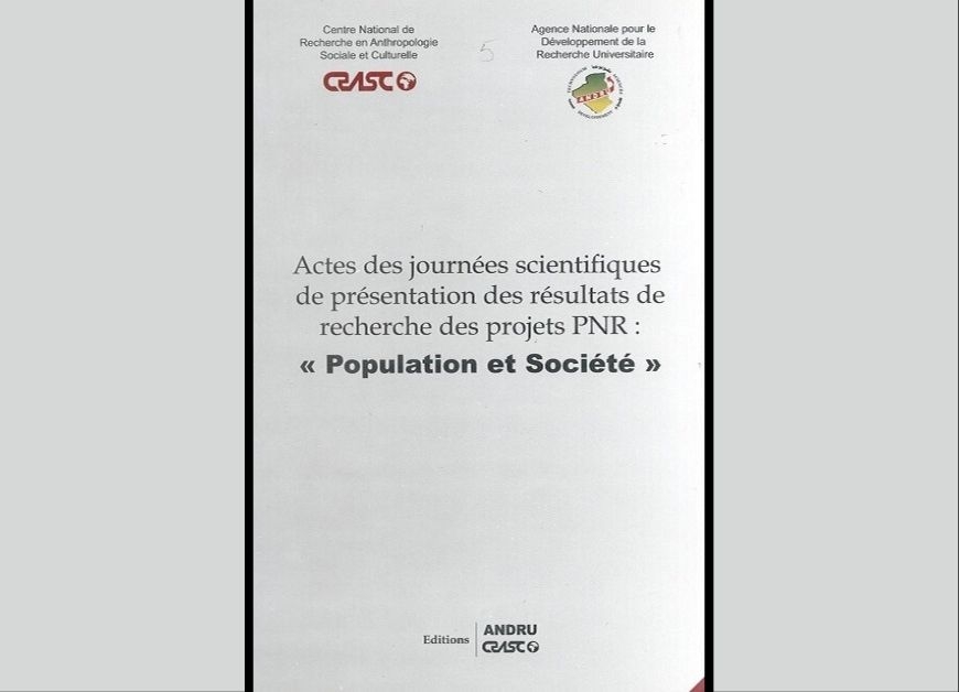Actes des journées scientifiques des présentations des résultats des projets PNR : « population et société »