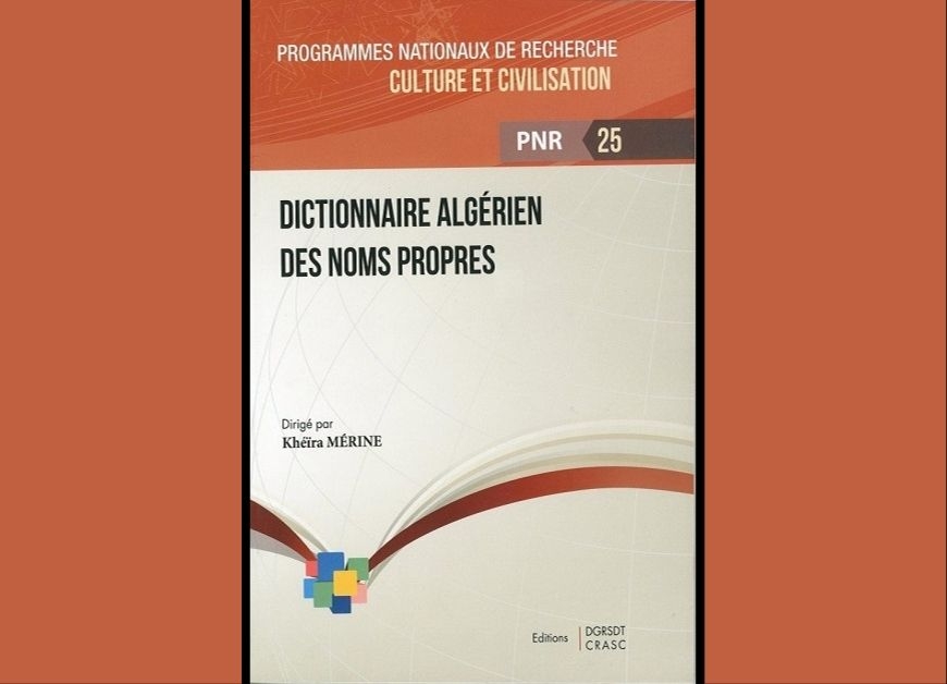 Dictionnaire algérien des noms propres